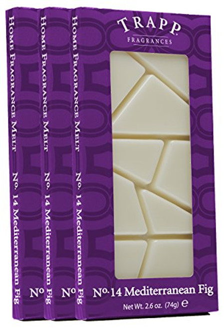 Trapp Home Fragrance Melt  No- 14 Mediterranean Fig  2-6-Ounce  3-Pack