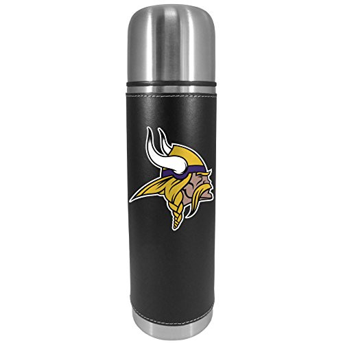 NFL Siskiyou Sports Fan Shop Minnesota Vikings Graphics Thermos 26 ounce Black NFL Siskiyou Sports Fan Shop Minnesota Vikings Graphics Thermos 26 ounce Black
