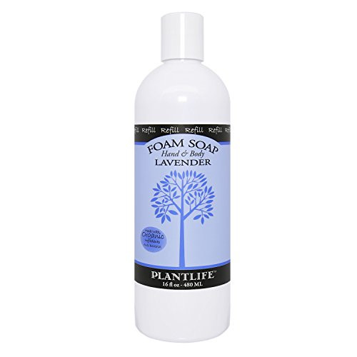 Plantlife Lavender Hand   Body Foam Soap - 16oz Refill