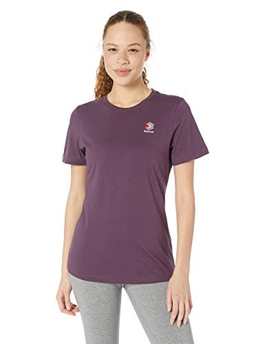 Reebok Women s Womens Classics Activchill Tee  Urban Violet  Medium