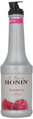 Monin Fruit Puree  Raspberry  33-8 Ounce Bottles