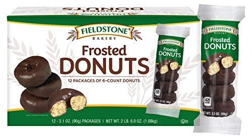 Fieldstone Bakery Frosted Mini Donuts  3 Boxes  36 Packages of 6 Donuts