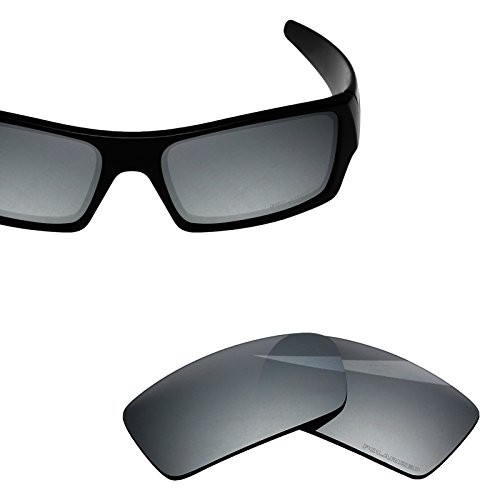 BlazerBuck Anti-salt Polarized Replacement Lenses for Oakley Gascan - Silver Chrome