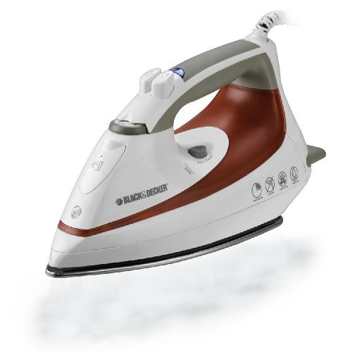 Black & Decker F1055 Steam Advantage Iron with Stainless-Steel Soleplate