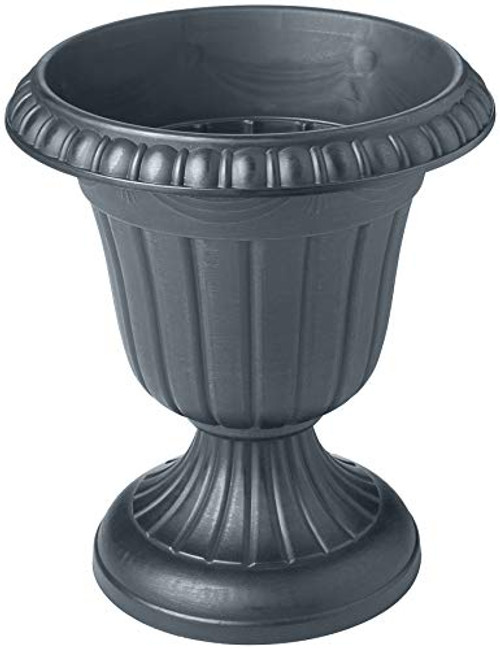 Arcadia Garden Products PL00GY Plastic Urns, Large Grey