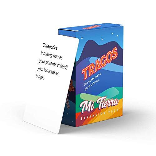 Tragos Game for Latinos - Relatable Funny Card Game for Adults - Juegos De Mesa para Adultos Expansion Pack