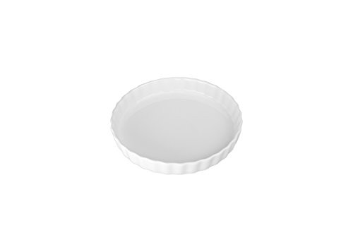 BIA Cordon Bleu 900075S4SIOC Bakeware Quiche Brulee Dish, White BIA Cordon Bleu 900075S4SIOC Bakeware Quiche Brulee Dish, White