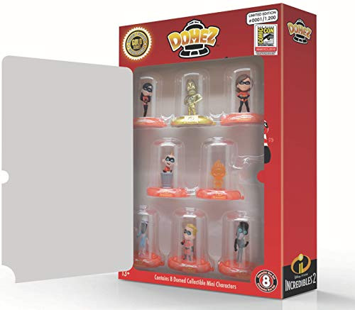 UCC Distributing SDCC 2018 Incredibles 2 Domez 8 Character Figure Set
