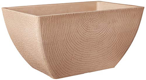 Arcadia Garden Products PSW Q41B Concentric Window Box, Beige