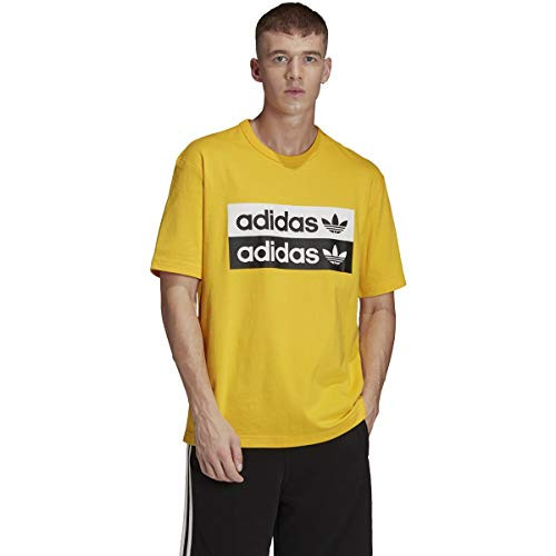 adidas Originals Men s 3-Stripes Tee Small  Bogold adidas Originals Men s 3-Stripes Tee Small  Bogold