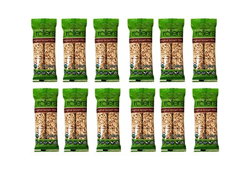 Bamboo USDA Organic Crunchy Original Brown Rice Rollers 12 Pack