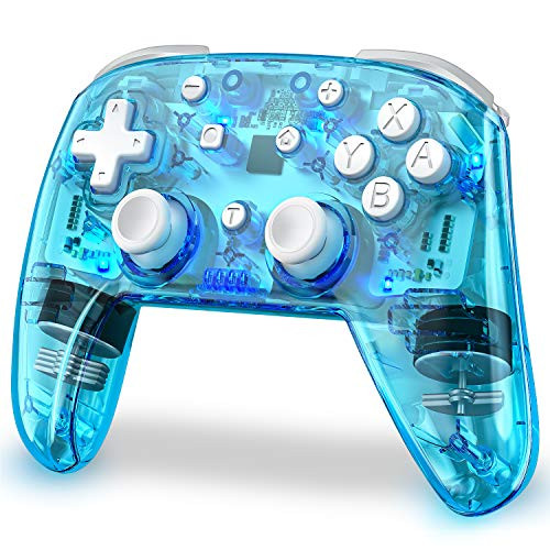 Wireless Switch Controller for Nintendo  Replace for Nintendo Switch Controller  Switch Remote Gamepads for Nintendo Switch-Switch Lite with LED Backlight  Turbo  Vibration  Motion Functions