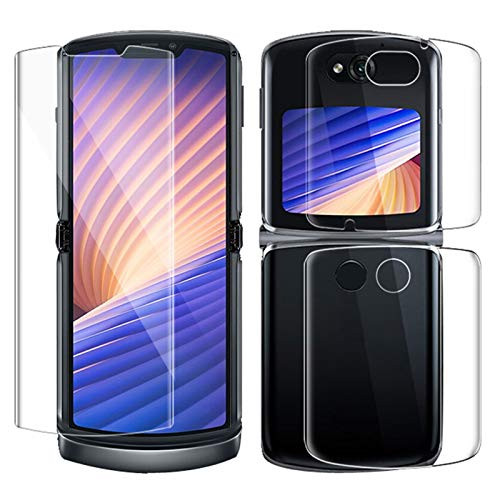 Compatible with Moto Razr 5G Screen Protector FrontinsideBack Anti-Glare Screen Protector Soft Matte Skin Protective Frosted Film for Motorola Moto Razr 5G 2020 Compatible with Moto Razr 5G Screen Protector FrontinsideBack Anti-Glare Screen Protector Soft Matte Skin Protective Frosted Film for Motorola Moto Razr 5G 2020