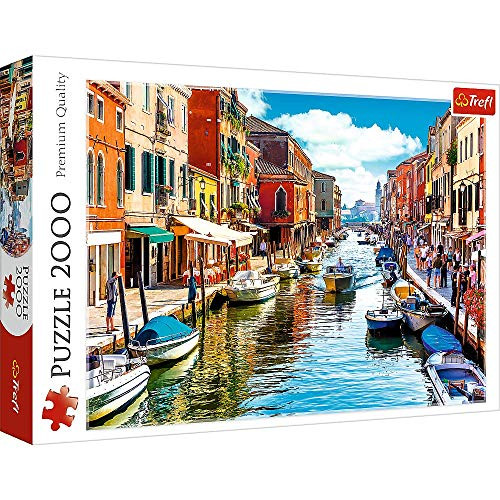Trefl 2000 Piece Jigsaw Puzzle Murano Island Venice Trefl 2000 Piece Jigsaw Puzzle Murano Island Venice
