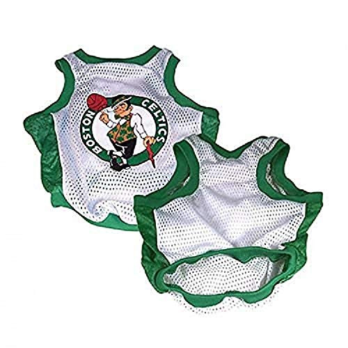 NBA Boston Celtics Basketball Dog Jersey  XX-Small