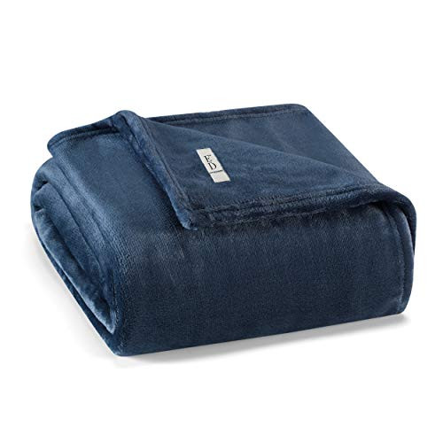 ED Ellen DeGeneres Solid Ultra Soft Blanket  50 x 70  Ellen Degeneres Plush Throw Blue