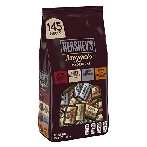 HERSHEY S Nuggets Assortment  Holiday Chocolate Candy Gift  52 Ounce Bag