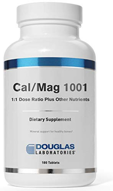 Douglas Laboratories - Cal-Mag 1001-1 1 Dose Ratio Plus Other Nutrients to Support Healthy Bone Structure - 180 Tablets