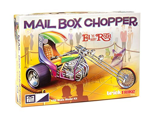 MPC Ed Roth s Mail Box Chopper Trick Trikes Series 1-25 Scale Custom Trike Motorcycle Kit