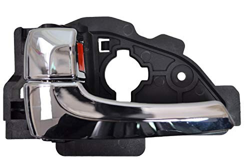 PT Auto Warehouse HY-2504M-LH - Interior Inner Inside Door Handle  Chrome - Left Driver Side