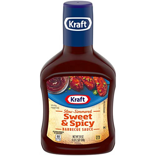 Kraft Sweet   Spicy BBQ Sauce 18 oz Bottles  Pack of 12