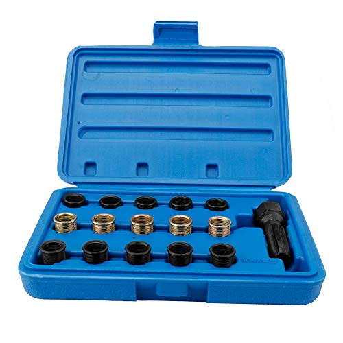 Spark Plug Repair Tools  16Pcs Spark Plug Tap Thread Repair Tools Rethreading Kit