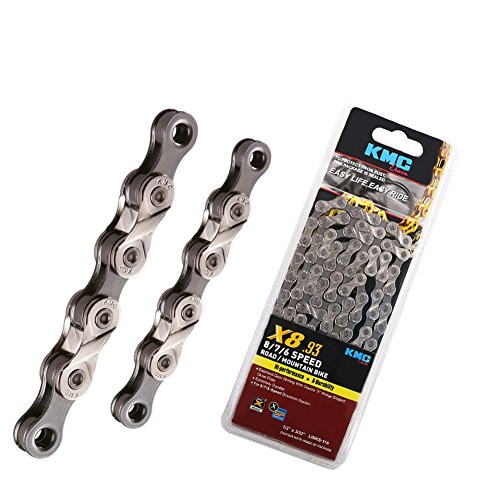 KMC X8-93  6 7 8 Speed Chain for Trekking 116 Links Half Nickel Plated Original