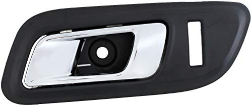 Dorman 96494 Front Driver Side Interior Door Handle for Select Ford Models  Chrome and Black