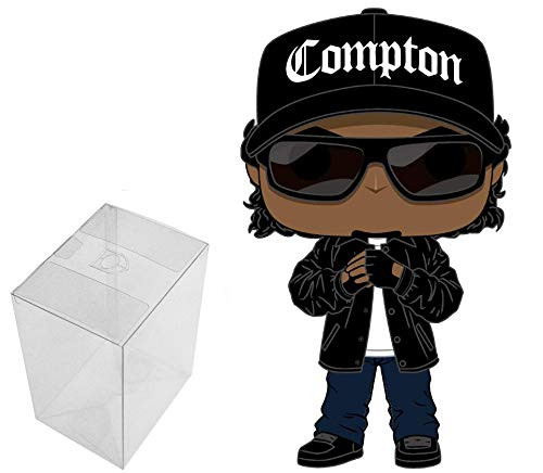 Funko Pop! Rocks  Eazy - E Bundle with 1 PopShield Pop Box Protector