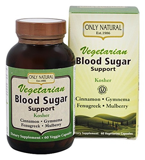 Only Natural Vegetarian Blood Sugar Support Capsules Only Natural Vegetarian Blood Sugar Support Capsules