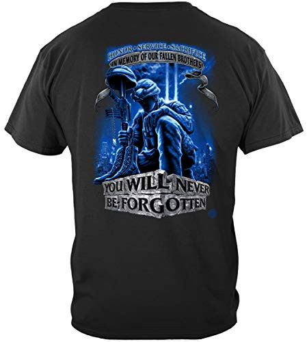 Never Forget Fallen Soldier T Shirt ADD-MM110XXXL