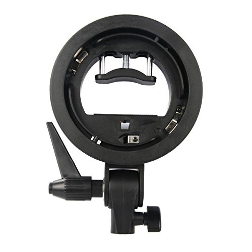 Godox S-Type Bracket Elinchrom S Mount Holder for Speedlite Flash Snoot Softbox