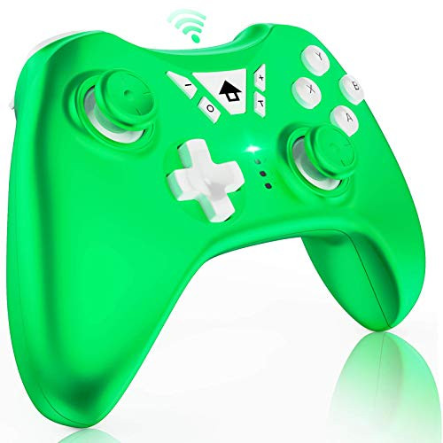 Switch Controller Wireless  LITTJOY Pro Controller Remote Wireless Gamepad Joystick for Nintendo Switch Console Supports Gyro Axis  Turbo and Dual Vibration-Green2020 Upgrade