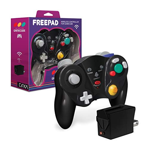 CirKa  FreePad  Wireless Controller for GameCube Black