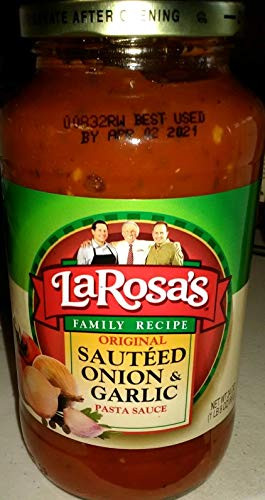 LaRosas Family Recipe Original Sauteed Onion and Garlic Pasta Sauce 24 oz Jar