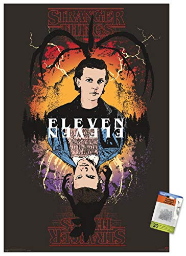 Netflix Stranger Things  Season 2 - Eleven Flip Wall Poster with Push Pins