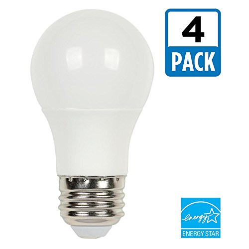 Westinghouse 3319120 40-Watt Equivalent Omni A15 Dimmable Soft White Energy Star LED Light Bulb with Medium Base (4-Pack), Four Pack, 4 Piece