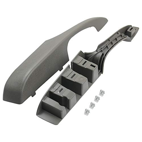 GELUOXI Inside Door Pull Handle of Front Right 25750064 10388390 compatible for 03-17 Chevy Express Van GMC Savana Van