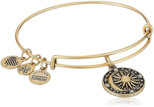 Alex and Ani Cosmic Balance II Bangle Bracelet  Rafealian Gold  Expandable