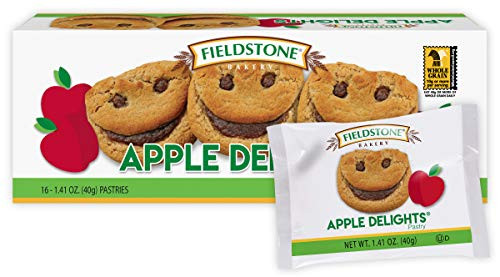 Fieldstone Bakery Apple Delights  4 Boxes  64 Individually Wrapped Cookies