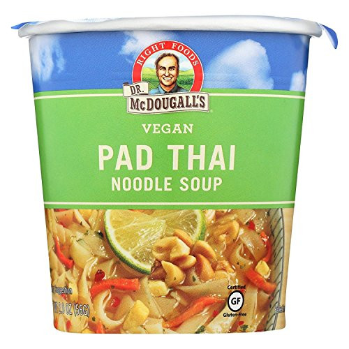 Dr McDougalls Right Foods Pad Thai Noodle Big Cup Soup  2 Ounce -- 6 per case-