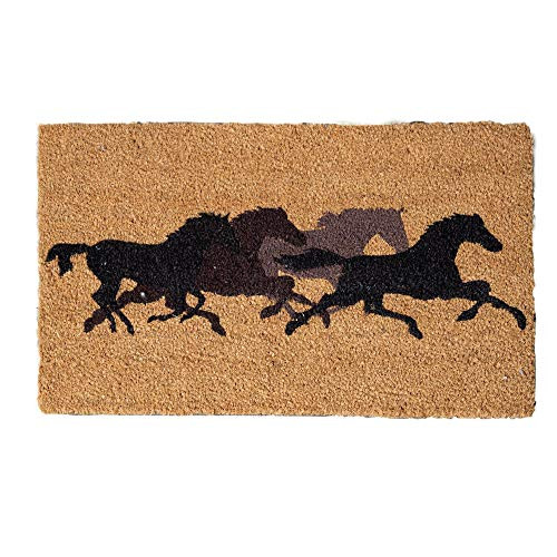 LL Home Coir Horses  Forward  Door Mat