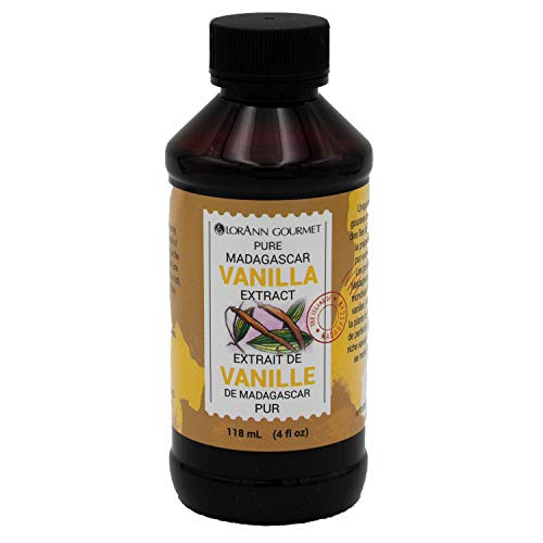 LorAnn Natural Madagascar Vanilla Extract 4 ounce bottle
