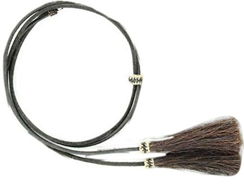 M   F Western Foot and Headwear Mens MF Leather Stampede String Hat Band Black