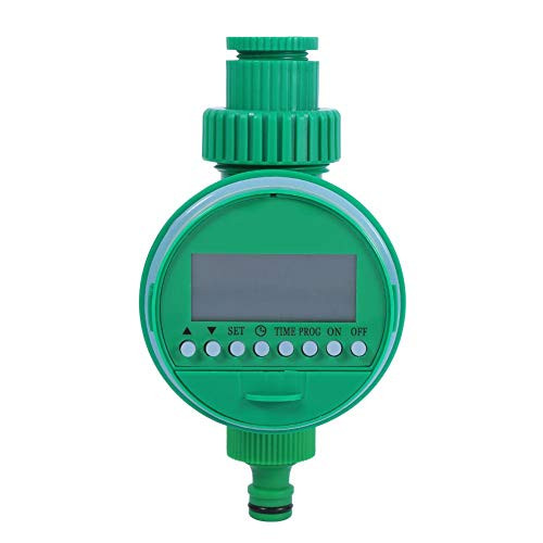 Akozon Water Irrigation Timer Automatic Digital LCD Electronic Home Water Timer Garden Irrigation Controller Programs