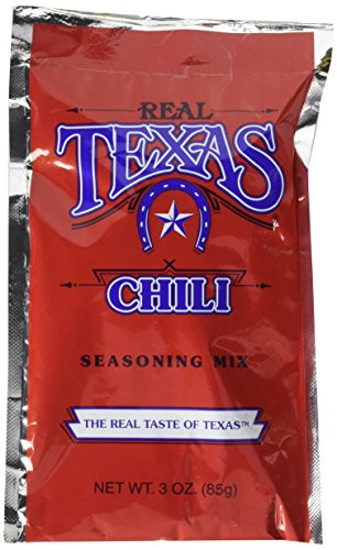 Real Texas Chili Seasoning Spice Mix - 3 Ounce 4 Pack