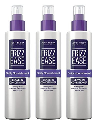 John Frieda Frizz-Ease Daily Nourishment Leave-In 8 Ounce 235ml 3 Pack