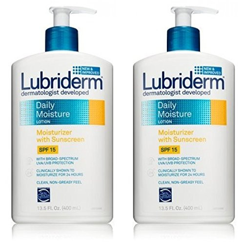Lubriderm Daily UV Lotion SPF 15 - 13-50 oz Pack of 2