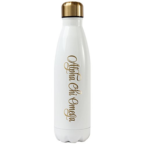 Alexandra and Company Water Bottle  Alpha Chi Omega