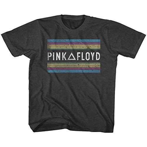 Pink Floyd Pink Floyd Rainbows Black Heather Toddler T-Shirt Tee